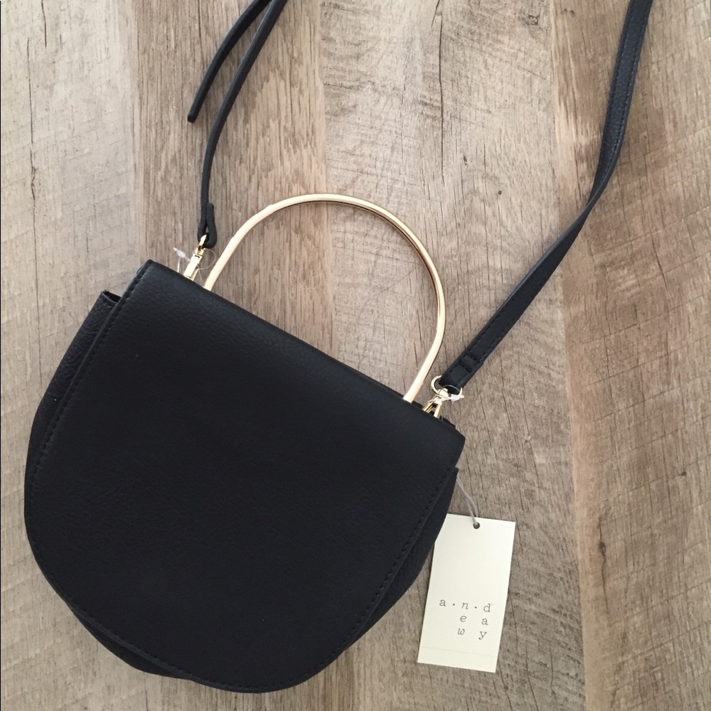 New Black Purse
